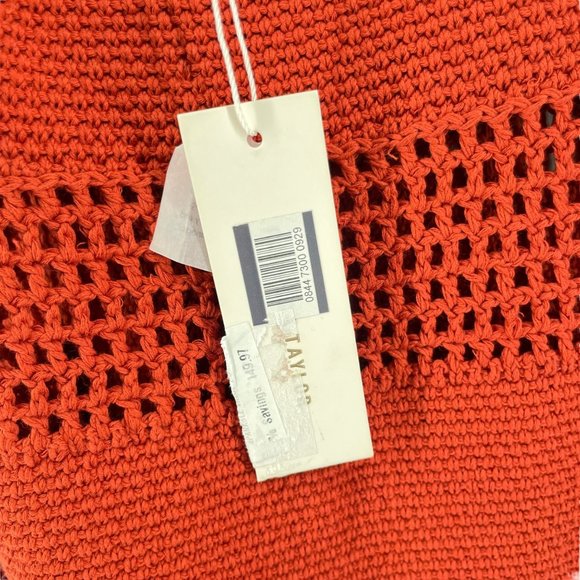 REBECCA TAYLOR‎ Orange Crochet Dress - Picture 5 of 10